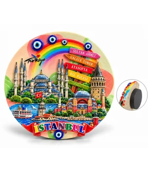 İstanbul Temalı Polyester Magnet Alk5862