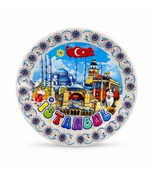İstanbul Temalı Seramik Magnet Alk5853