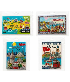 İstanbul Temalı Silikon Buzdolapı Süsü Magnet Alk5815