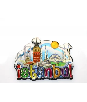 İstanbul Temalı Silikon Magnet Alk2238