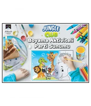 Jungle Club Boyama Aktiviteli Parti Sunumu