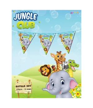 Jungle Club Üçgen Flama