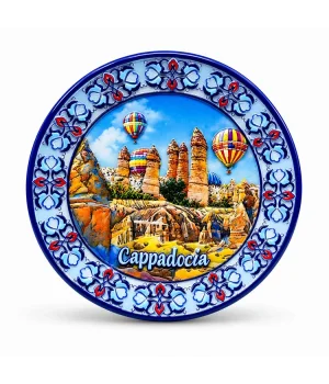 Kapadokya Temalı Seramik Magnet Alk5856