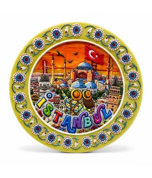 Kapadokya Temalı Seramik Magnet Alk5860