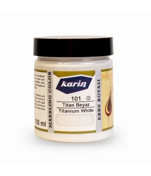 Karin Ebru Boyası 105 ml. 101 Beyaz