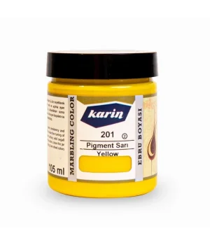 Karin Ebru Boyası 105 ml. 201 Pigment Sarı