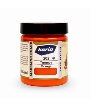 Karin Ebru Boyası 105 ml. 202 Turuncu