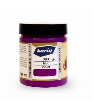 Karin Ebru Boyası 105 ml. 303 Mor