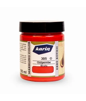 Karin Ebru Boyası 105 ml. 305 Gül Pembe