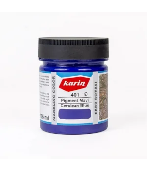 Karin Ebru Boyası 105 ml. 401 Pigment Mavi