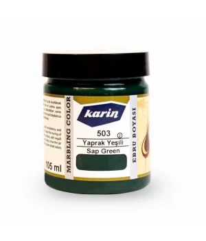 Karin Ebru Boyası 105 ml. 503 Yaprak Yeşili