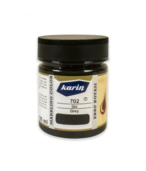 Karin Ebru Boyası 105 ml. 702 Gri
