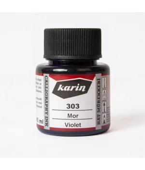 Karin Hat Mürekkebi 45 ml. 303 Mor