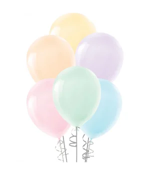 Karışık Renkli Makaron Balon 12
