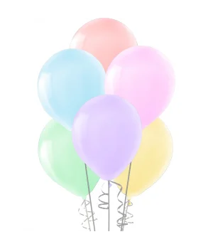 Karışık Renkli Makaron Balon 5