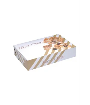 Karton Kurabiye Kutusu 1000gr 200lü