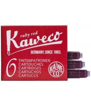 Kaweco Dolma Kalem Kartuşu 6lı KIRMIZI