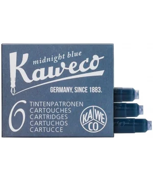 Kaweco Dolma Kalem Kartuşu 6lı MAVİ-SİYAH