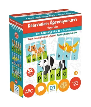 Kelimeleri Öğreniyorum Hayvanlar