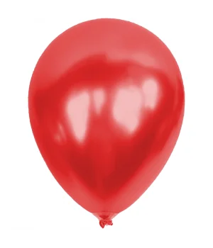 Kırmızı Metalik Balon 12