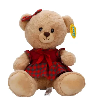 Kıyafetli Peluş Ayı 32 cm