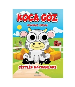 Koca Göz Çiftlik Hayvanları Boyama Kitabı