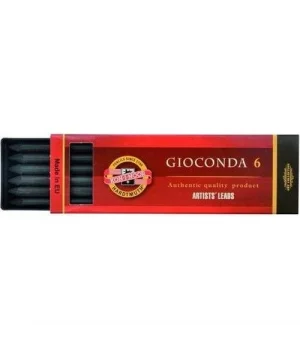 Koh-i Noor 5.6 mm Portmin Ucu 6lı Kutu Charcoal Kömür