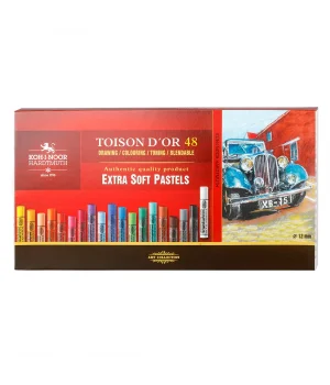 Koh-i Noor Toison Dor Extra Soft Pastel Boya Seti (Kalın) 48 Renk