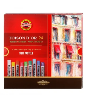 Koh-i Noor Toison Dor Soft Pastel Boya Seti 24 Renk