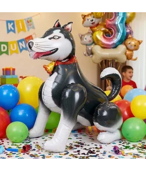Köpek Şekilli 4D Folyo Balon