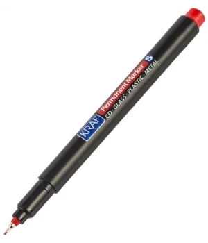 Kraf 290 OHP Plus Asetat Kalemi (S) KIRMIZI 12li Kutu