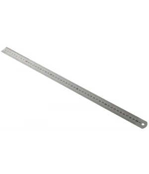 Kraf Çelik Cetvel 50 cm. Inch Ölçülü