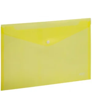 Kraf Çıtçıtlı Dosya A4 ŞEFFAF SARI