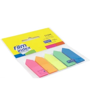 Kraf Film Index Ok Şekilli 5 Renk x 25 Sayfa