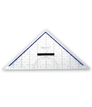 Kraf Geometrik Açılı Gönye Cetvel Geoder-Aristo 32 cm.