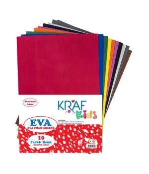 Kraf Kids Eva 50x70 cm. 10 Renk