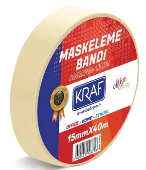 Kraf Maskeleme Bandı 15 mm.