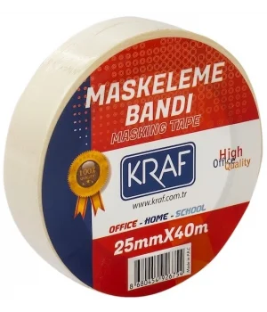Kraf Maskeleme Bandı 25 mm.