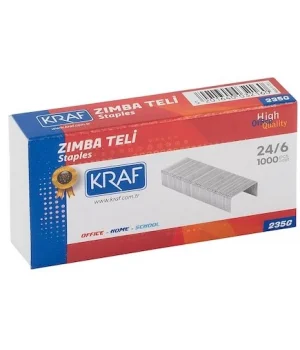 Kraf Zımba Teli No:24/6 Beyaz