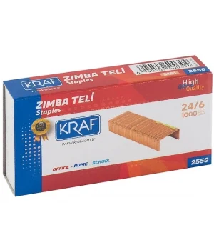 Kraf Zımba Teli No:24/6 Sarı