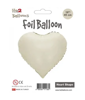 Krem Kalp Folyo Balon 18