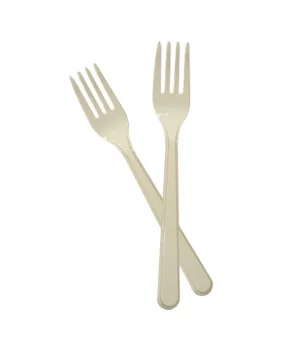 Krem Plastik Çatal