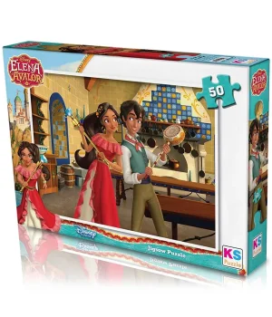 KS Elena Avalor 50 Parça Puzzle