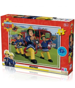KS Fireman Sam 100 Parça Puzzle