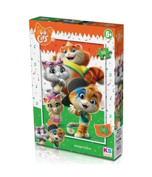 KS Games 44 Cats 50 Parça Puzzle