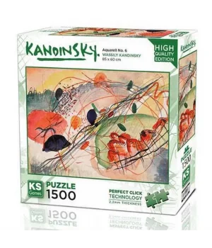 Ks Games Aquarell No 6 Puzzle 1500 Parça 22031