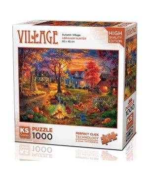 KS Games Autumn Village Puzzle 1000 Parça 20671