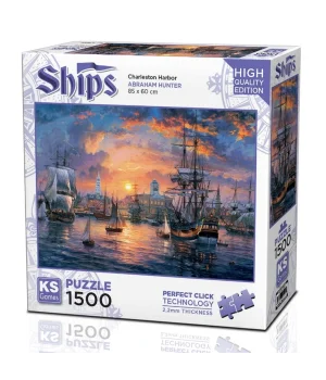 Ks Games Charleston Harbor Puzzle 1500 Parça 22026