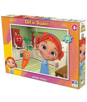 KS Games Elif'in Düşleri 50 Parça Puzzle