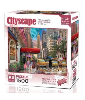 Ks Games Fifth Avenue NYC Puzzle 1500 Parça 22045